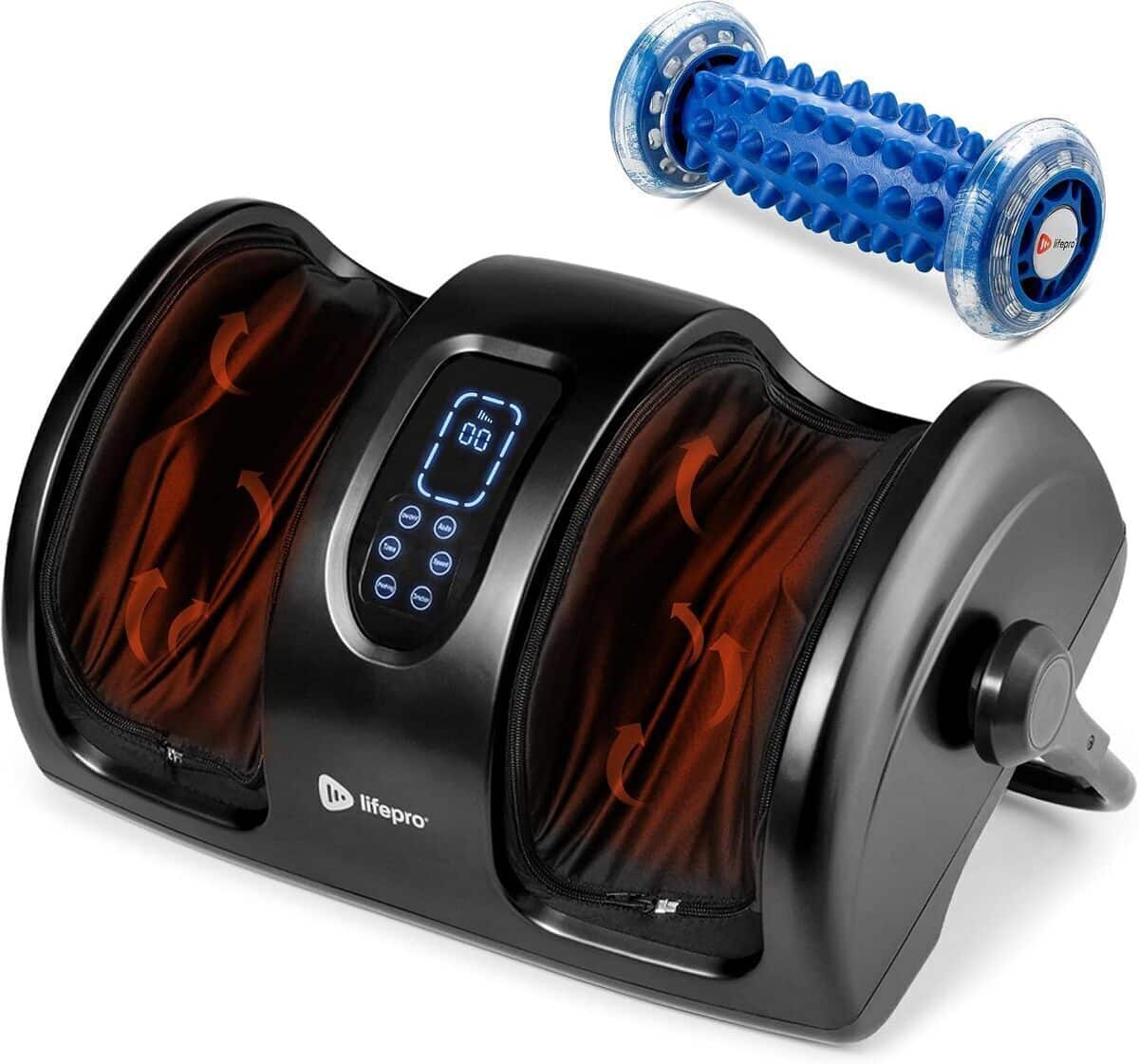Test : appareil de massage pieds Shiatsu avec chaleur pour relaxation
