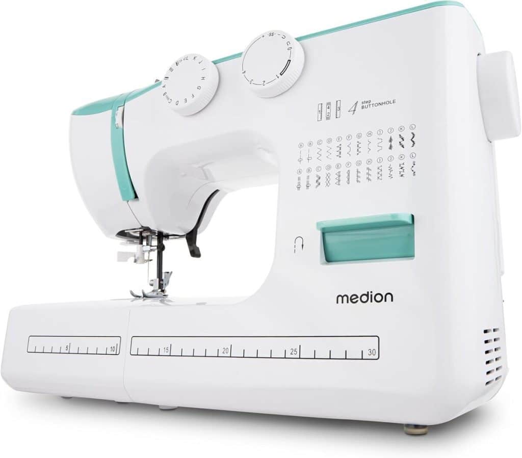 Test de la Medion SM60 : machine à coudre polyvalente de 60 modèles et 60 watts