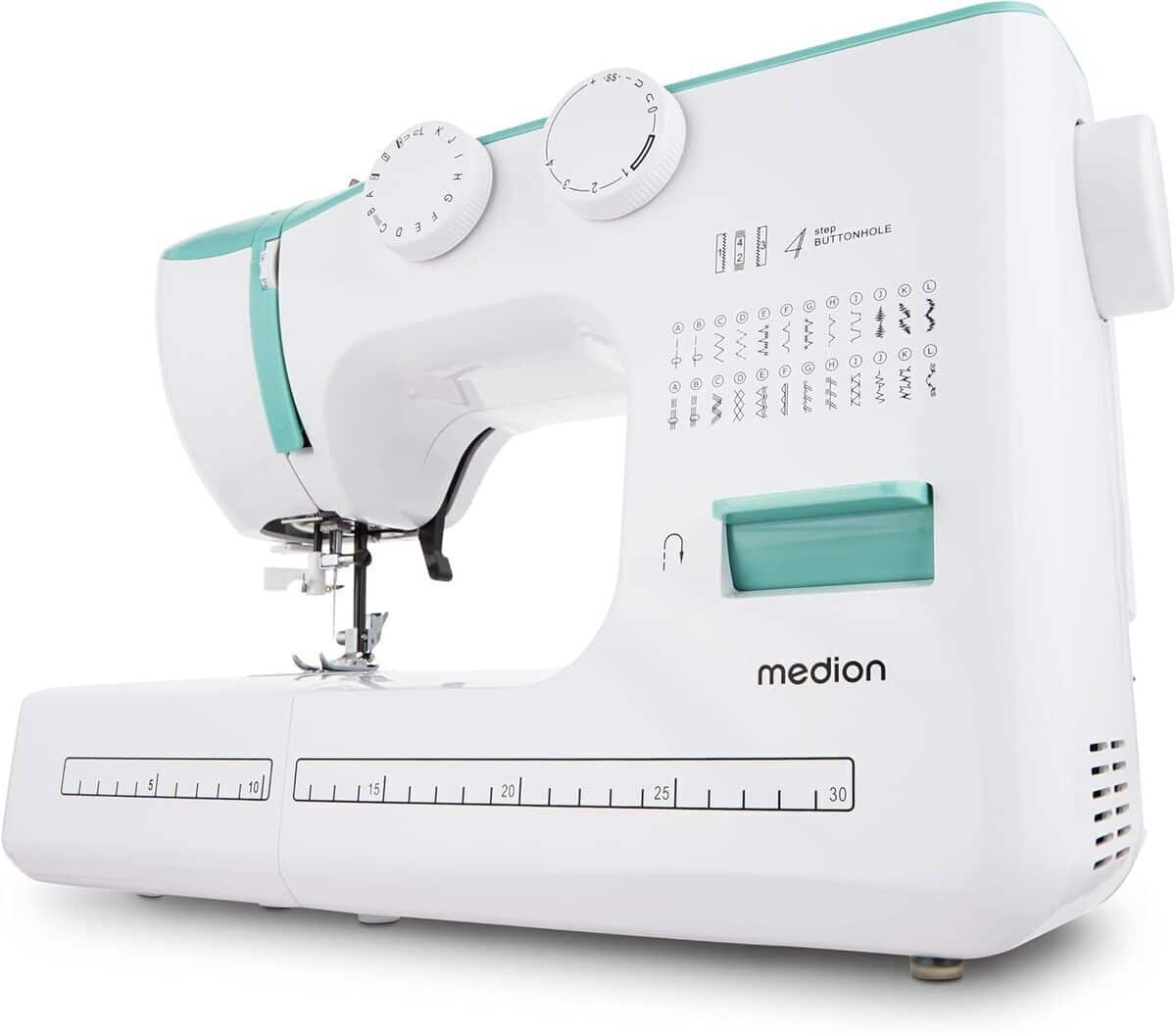 Test de la Medion SM60 : machine à coudre polyvalente de 60 modèles et 60 watts