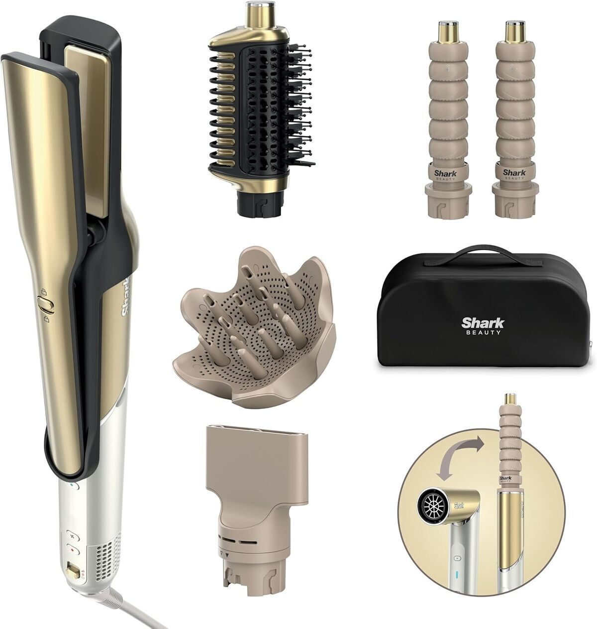 Test du Shark Glam Multistyler : séchage rapide et coiffage sans chaleur