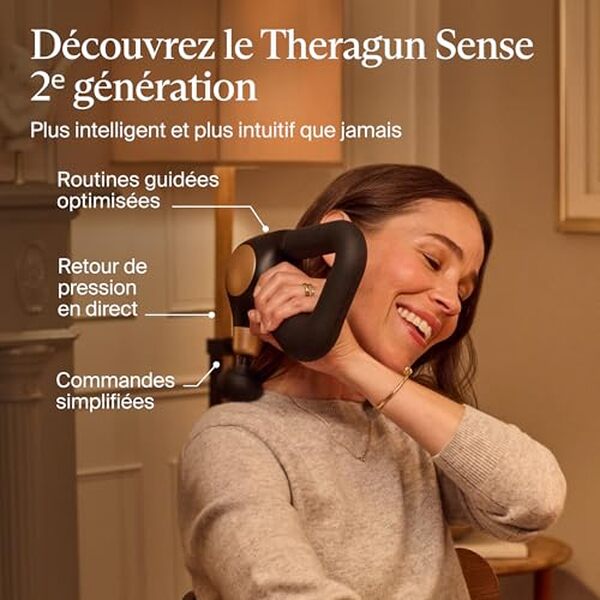 Découvrez notre test détaillé du Theragun Sense, le pistolet de massage de 2e génération pour une relaxation musculaire efficace et un soulagement des tensions au quotidien.