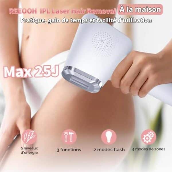 Découvrez notre test détaillé de l'épilateur IPL 3 en 1 : efficacité, confort d'utilisation et résultats réels. Avis complet et conseils d'utilisation.