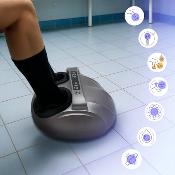 Découvrez notre test complet du masseur électrique Real Madrid RM Comfort : performance, confort et massage 360° pour des pieds légers et détendus.