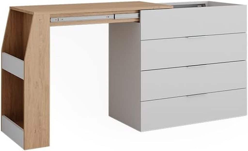 Test de la table de bricolage Vicco Iva blanche : pratique et dépliable