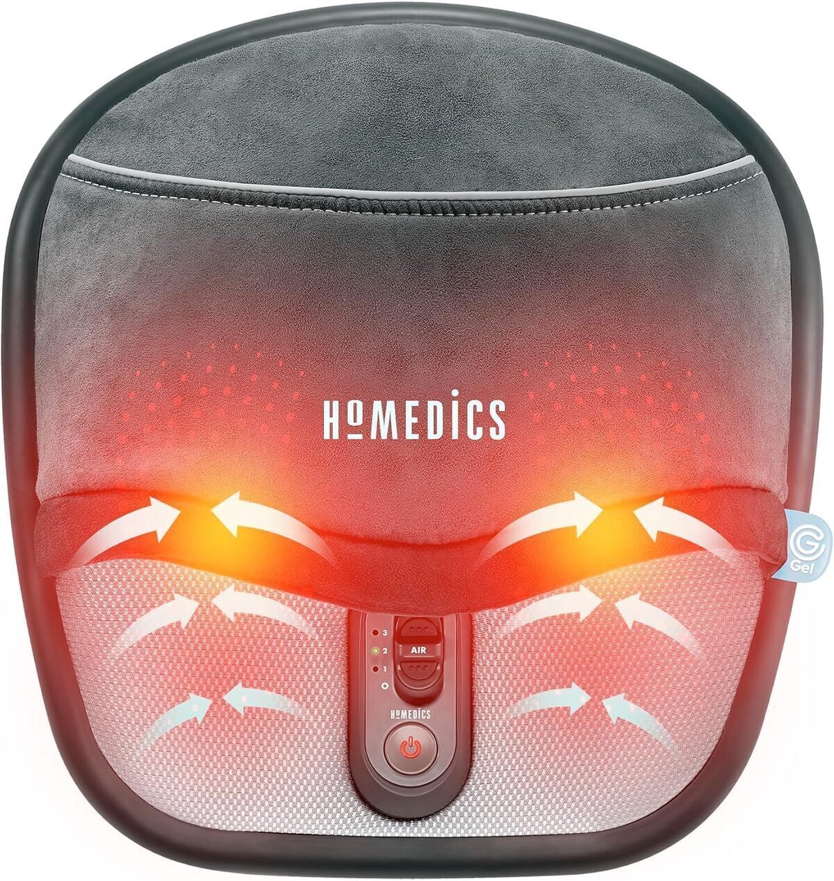 Test du masseur de pieds Gel Shiatsu Homedics : détente et circulation améliorées