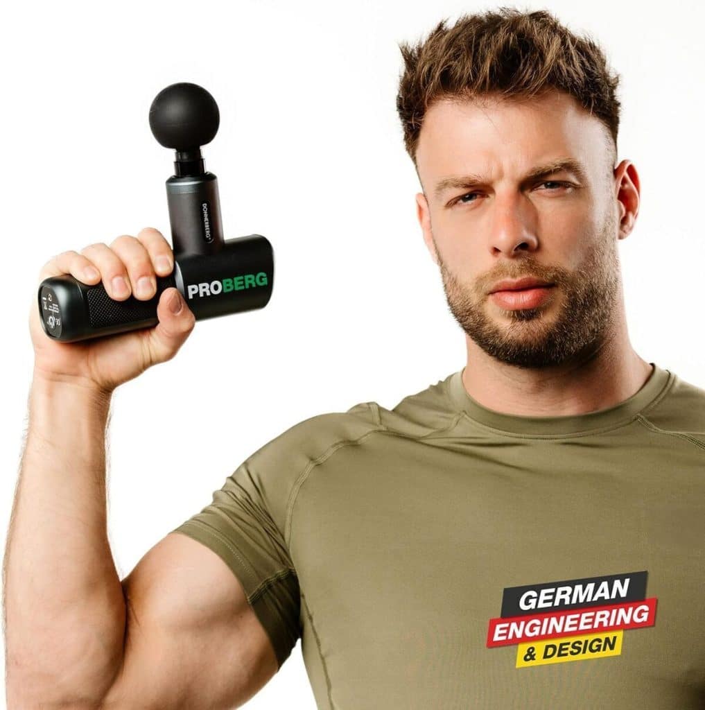 Test du pistolet de massage Proberg Donnerberg : moteur ultrapuissant