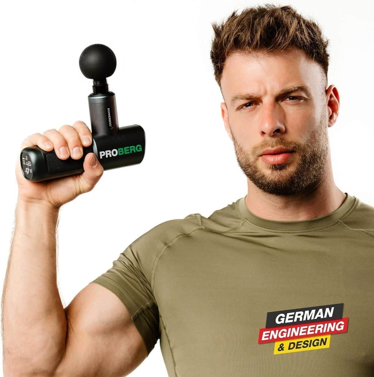 Test du pistolet de massage Proberg Donnerberg : moteur ultrapuissant