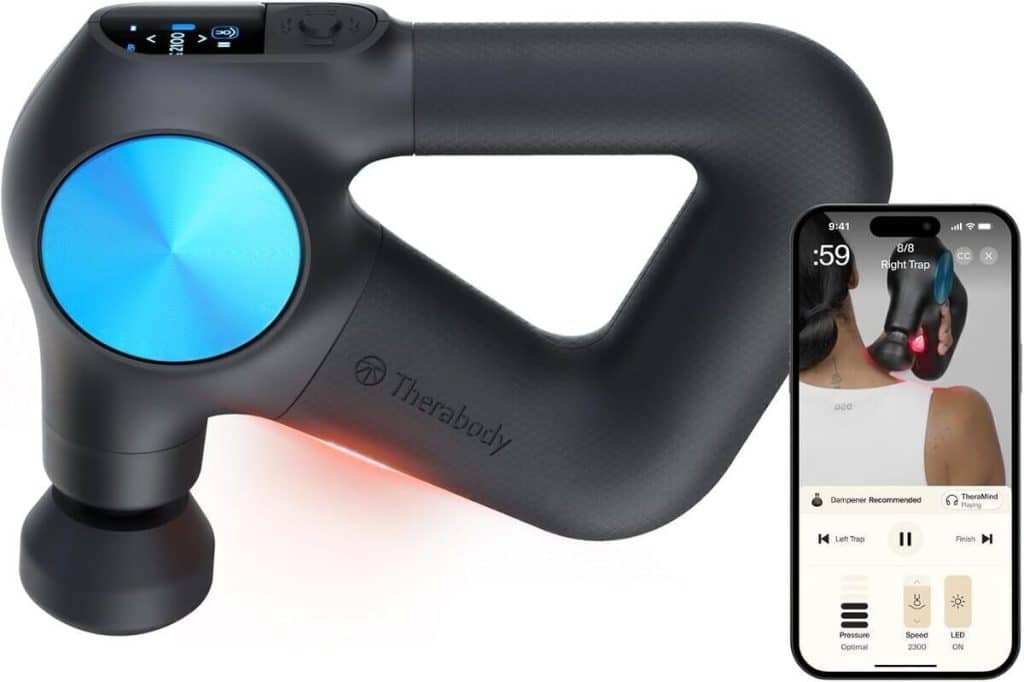Test du pistolet de massage Theragun Pro : soulagement silencieux en noir
