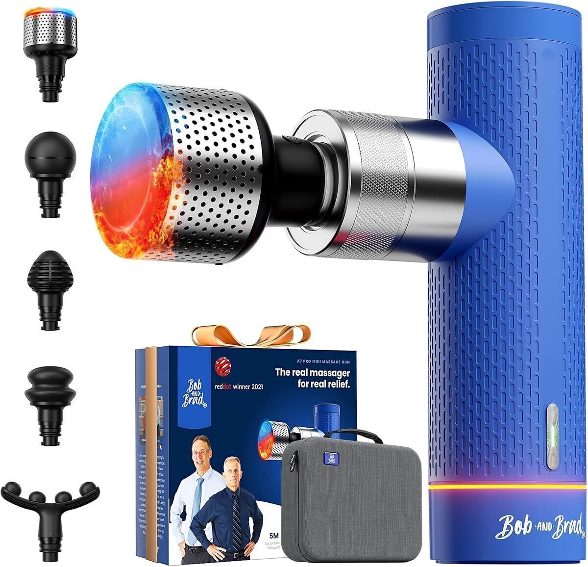 Test Du Pistolet De Massage Bob And Brad A7 Pro : chaleur et froid, performance portable