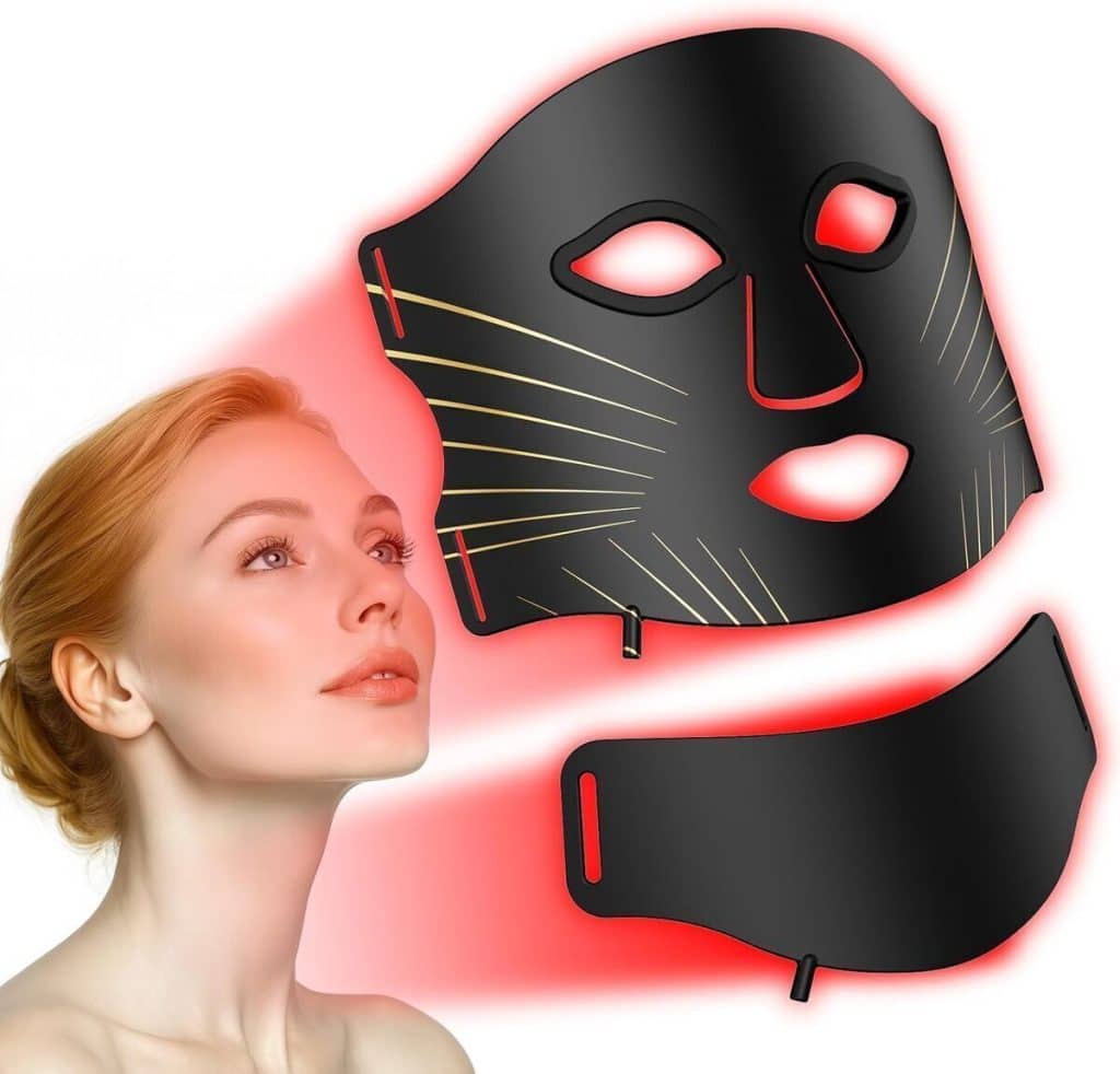 Test : masque LED visage Ntyikul, 7 couleurs anti-âge